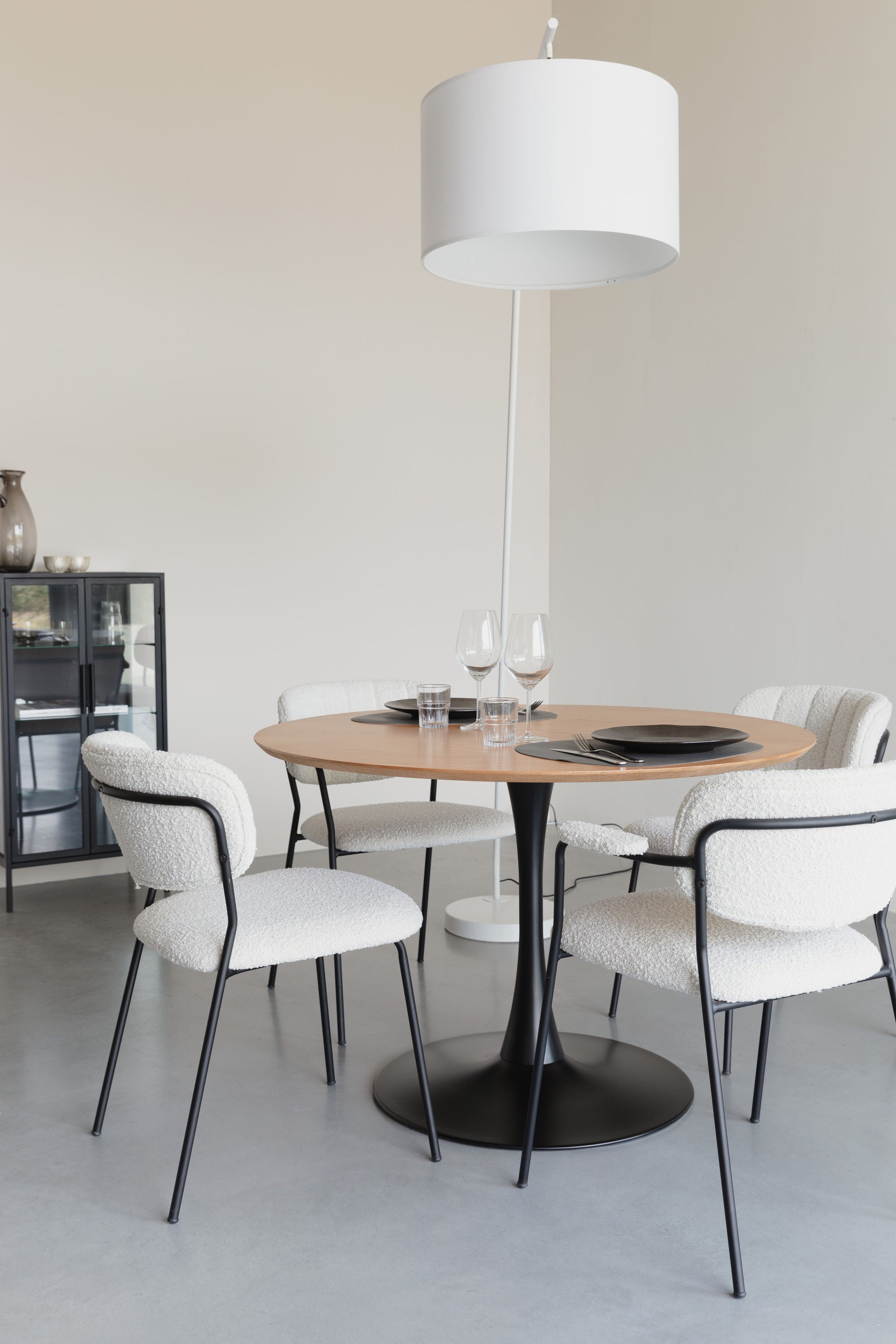 Martine White Floor Lamp